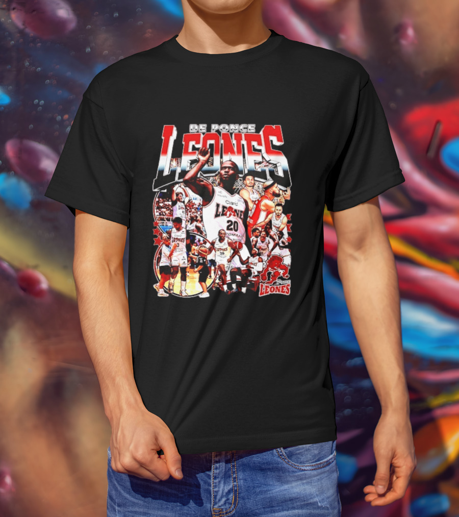 Leones De Ponce Basketball Team Players NBA All Stars T-Shirt