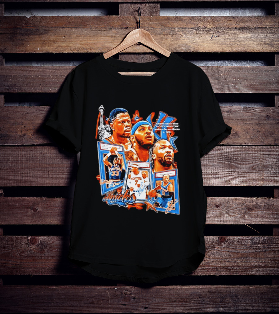 Empire State Of Mind New York Knicks Legends Madison Square Garden C. 1946 T-Shirt