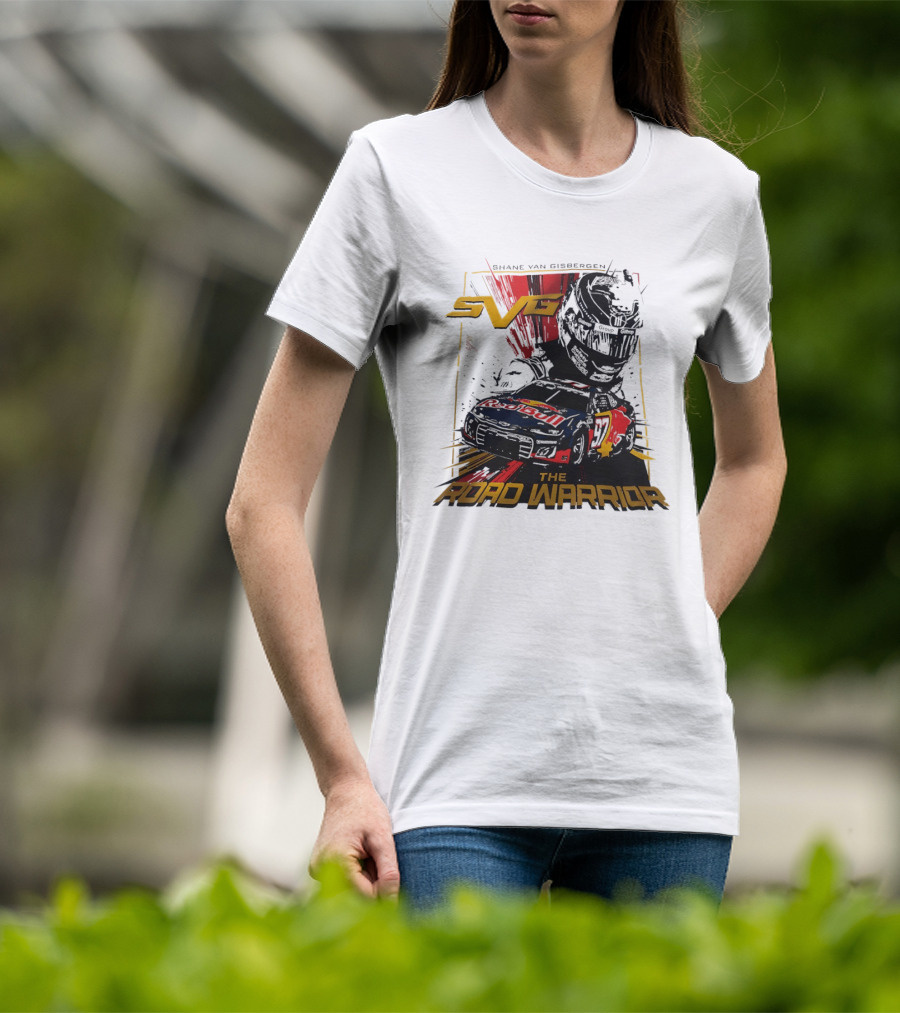 Shane Van Gisbergen SVG The Road Warrior Nascar Trackhouse Racing T-Shirt