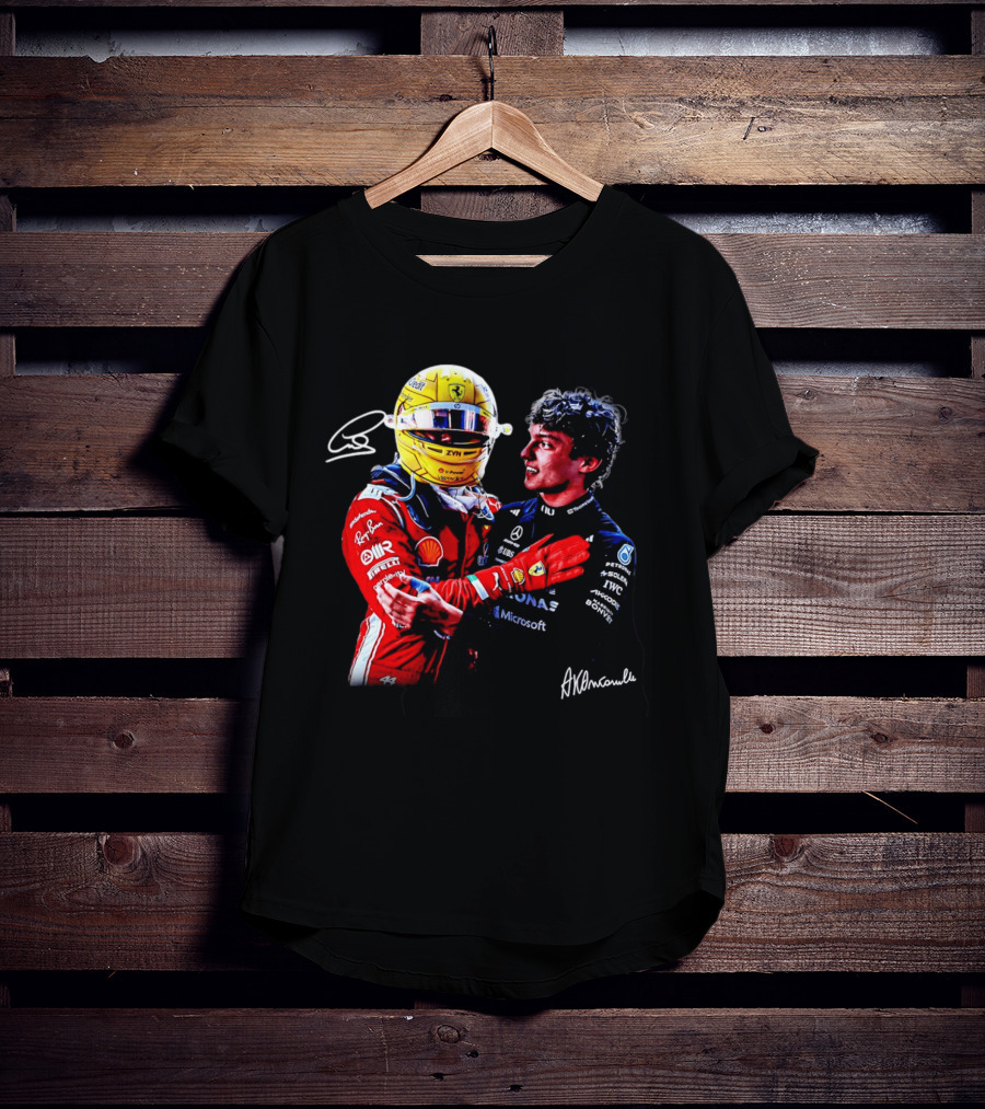 Ferrari Shell Mercedes Petronas Racing Embrace ZYN Microsoft T-Shirt