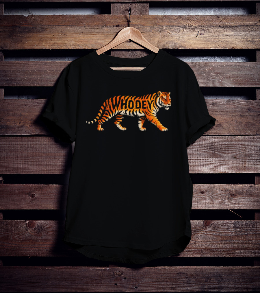Cincinnati Tiger Whodey Football Spirit T-Shirt