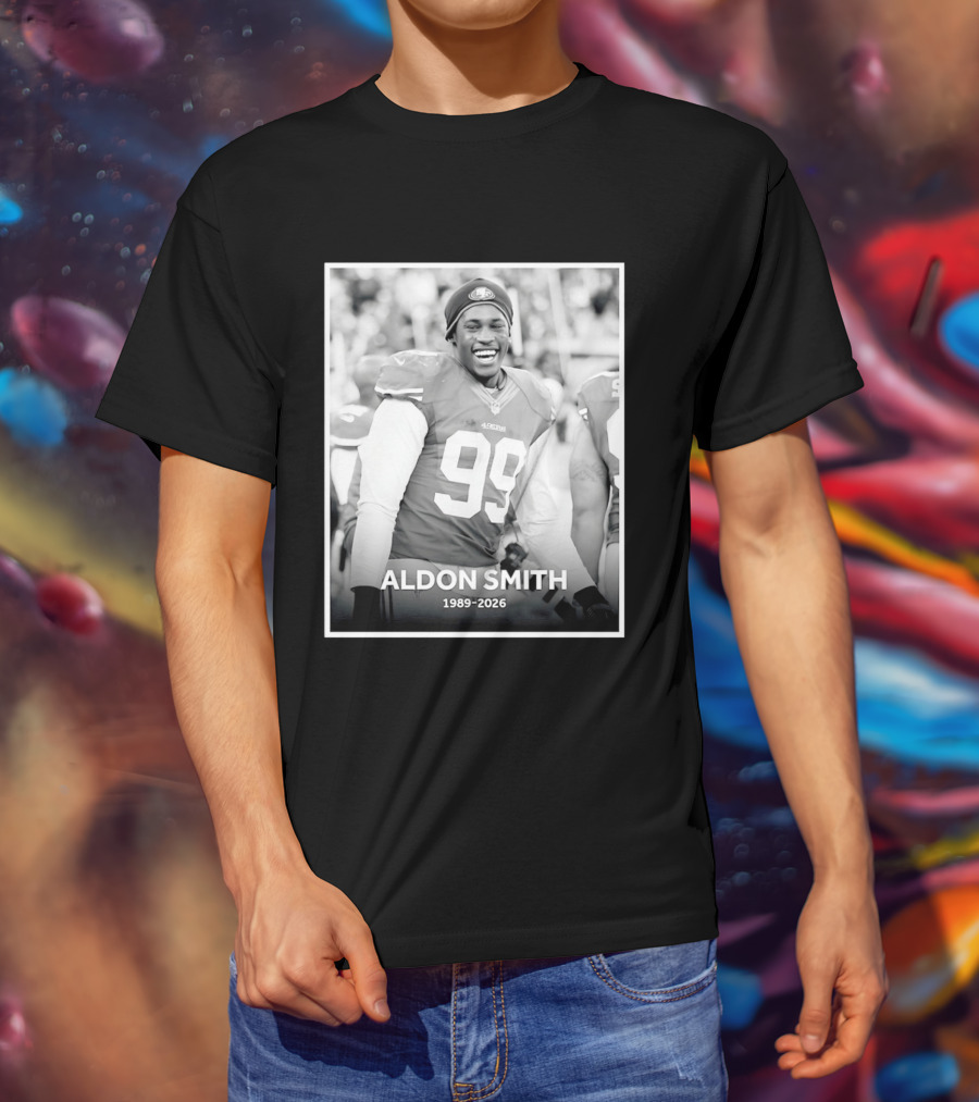 In Memory Of Aldon Smith 49ers 1989 2026 T-Shirt