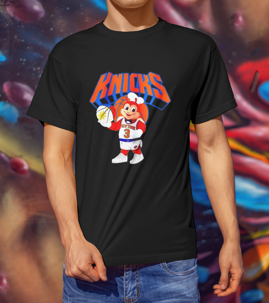 Jollibee New York Knicks Collaboration Jersey 3 T-Shirt