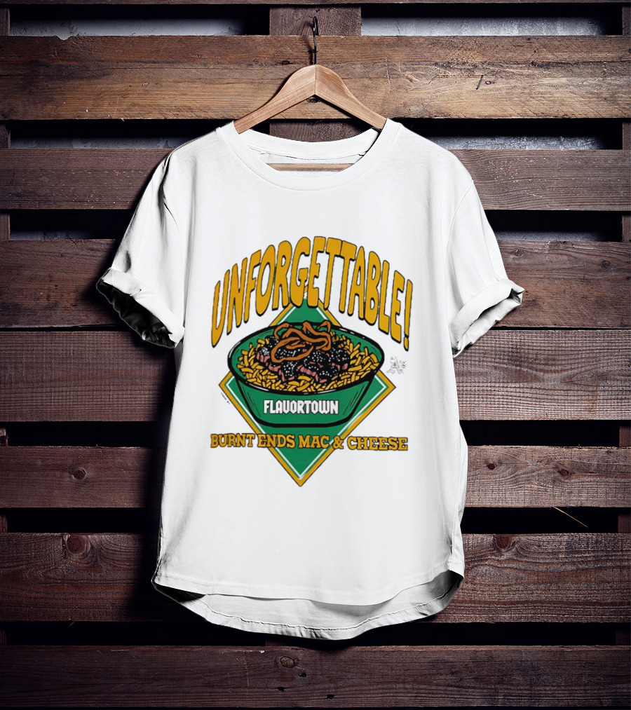 Unforgettable Flavortown Burnt Ends Mac & Cheese T-Shirt