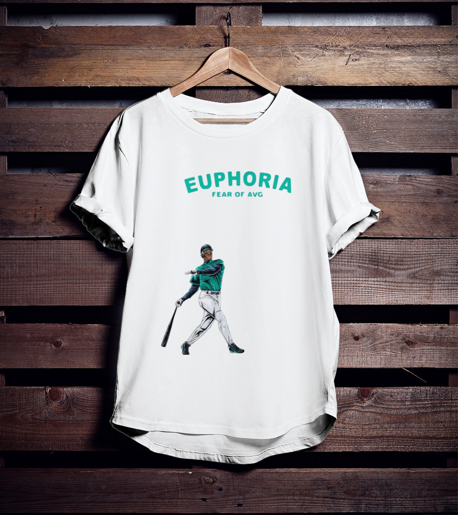 Euphoria Fear Of AVG Baseball Player Iconic Swing T-Shirt