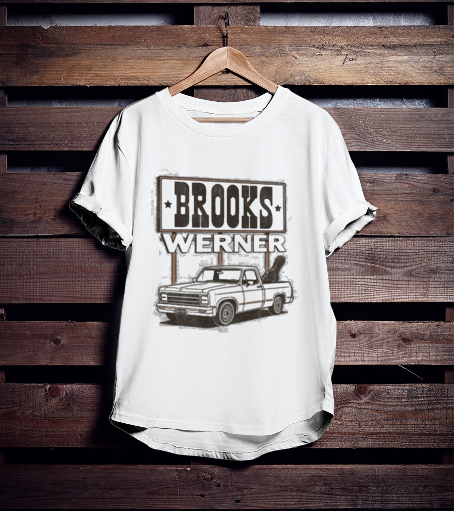 Brooks Werner Vintage Truck Billboard T-Shirt