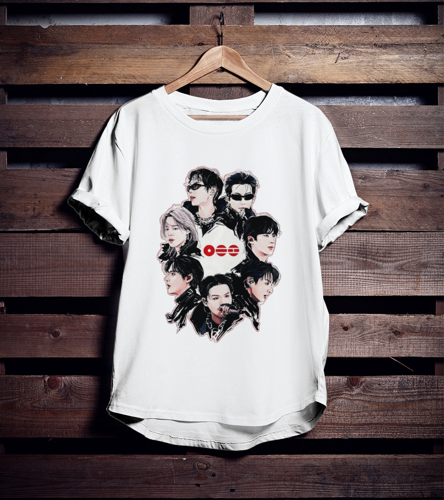 BTS Kpop ARMY Concert Seven Members T-Shirt