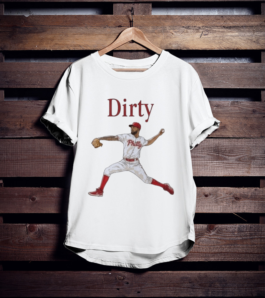 Dirty Cristopher Sanchez Philly Phillies T-Shirt