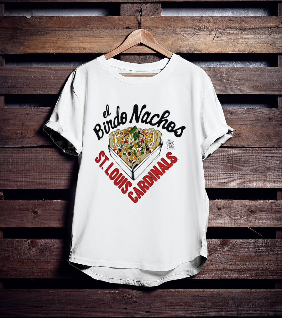 St. Louis Cardinals El Birdo Nachos T-Shirt