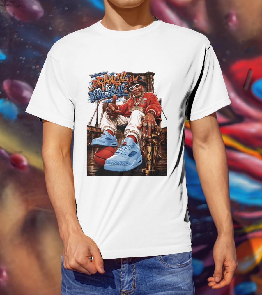 Director Orange And Blue New Champions NBA Basketball T-Shirt