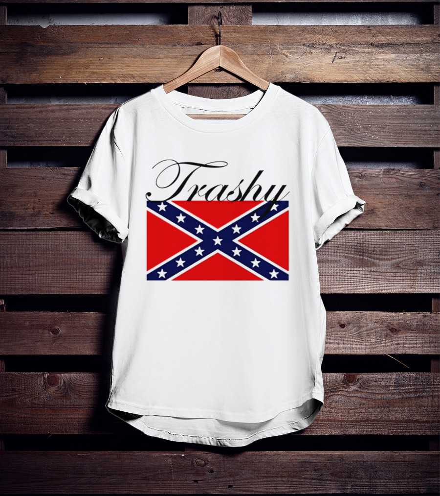 Trashy Confederate Flag Classic T-Shirt