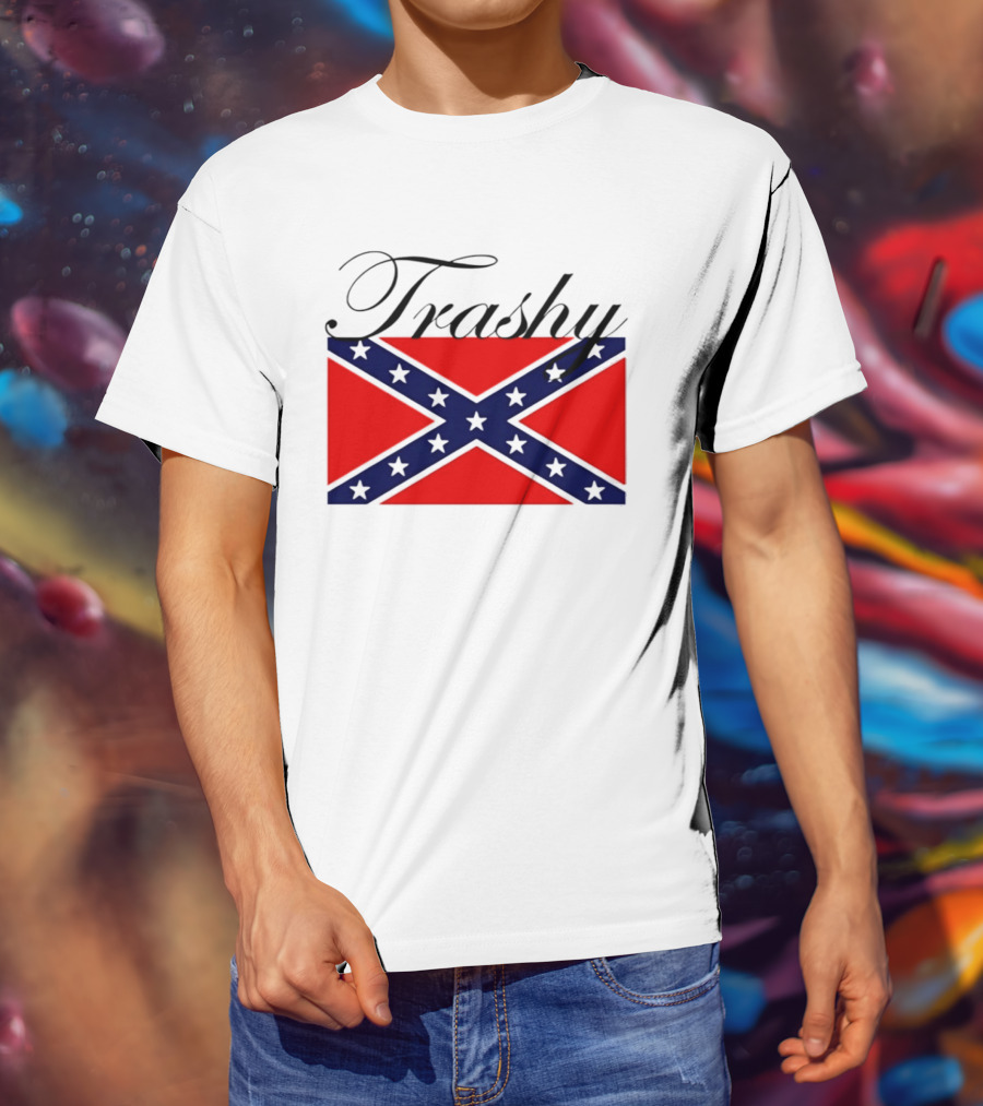 Trashy Confederate Flag Classic T-Shirt