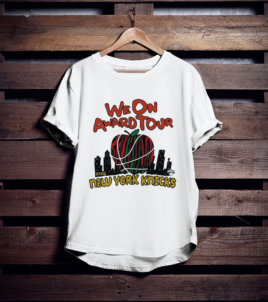 We On Award Tour A Tribe Called Quest New York Knicks T-Shirt