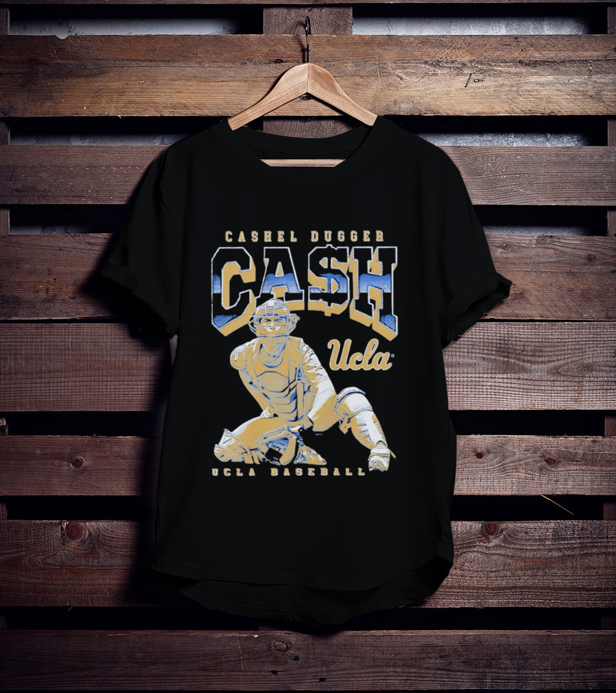 Cashel Dugger UCLA Baseball CASH Bruins Posing T-Shirt