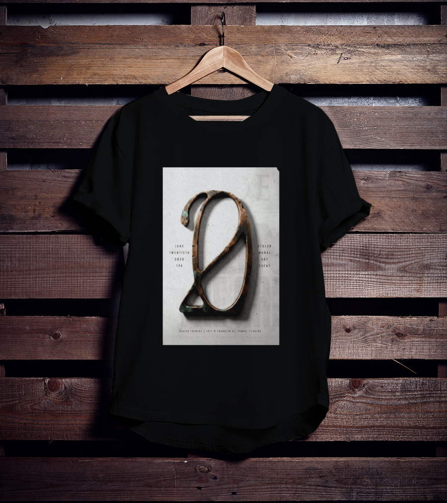 Underoath Mural Art Event Tampa Florida June Twentieth 2026 T-Shirt