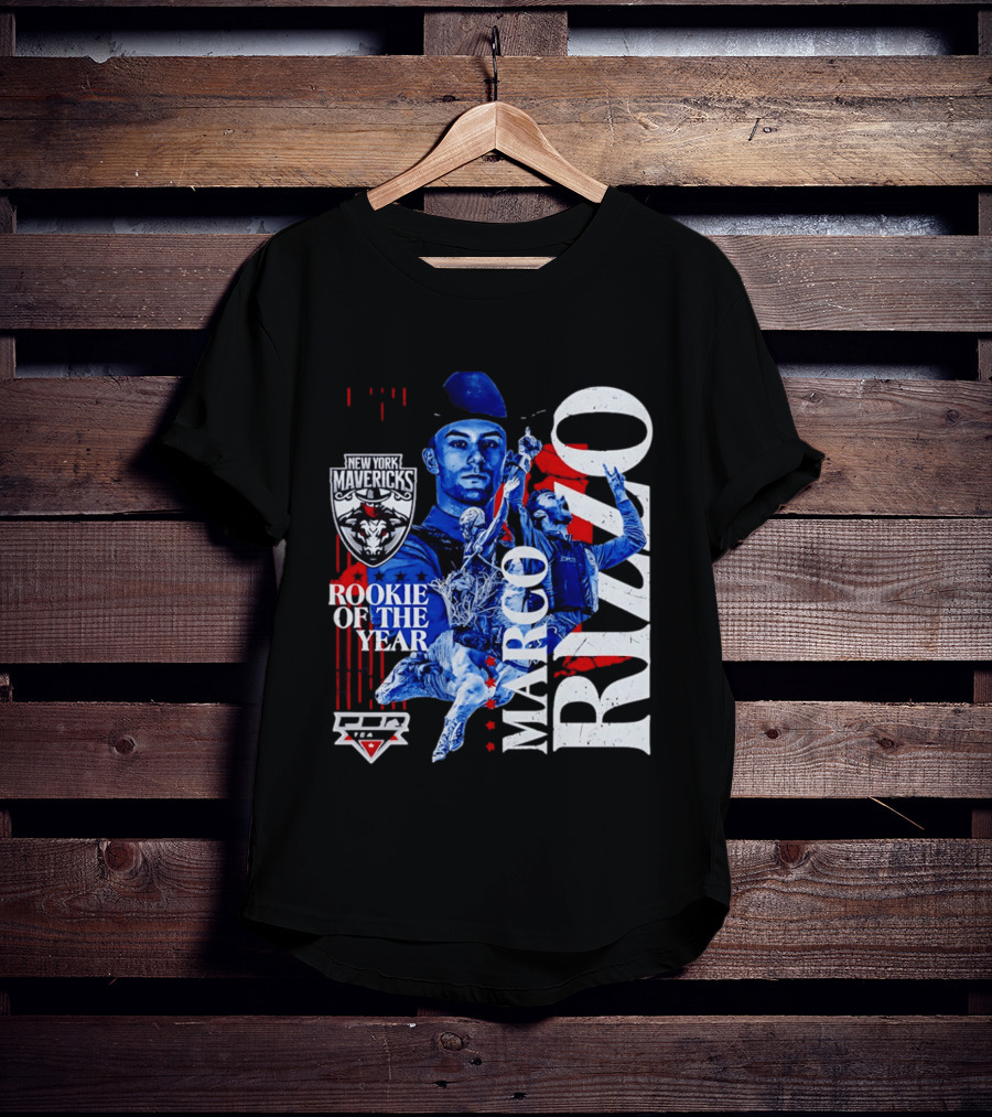 Marco Rizzo New York Mavericks PBR 2026 Rookie Of The Year T-Shirt