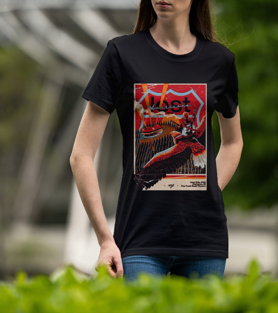 MCK Lost Americana Tour June 16 2026 Clarkston MI Pine Knob Music Theatre T-Shirt