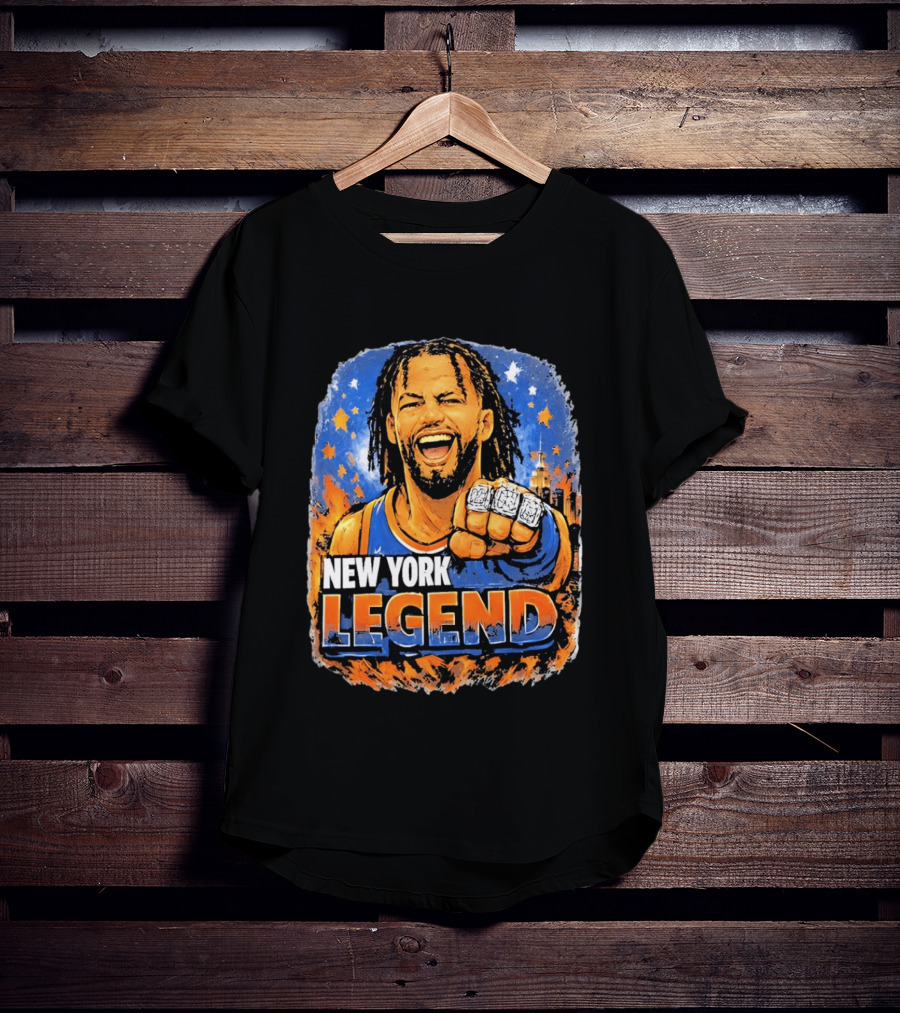 New York Knicks Jalen Brunson Legend Rings T-Shirt