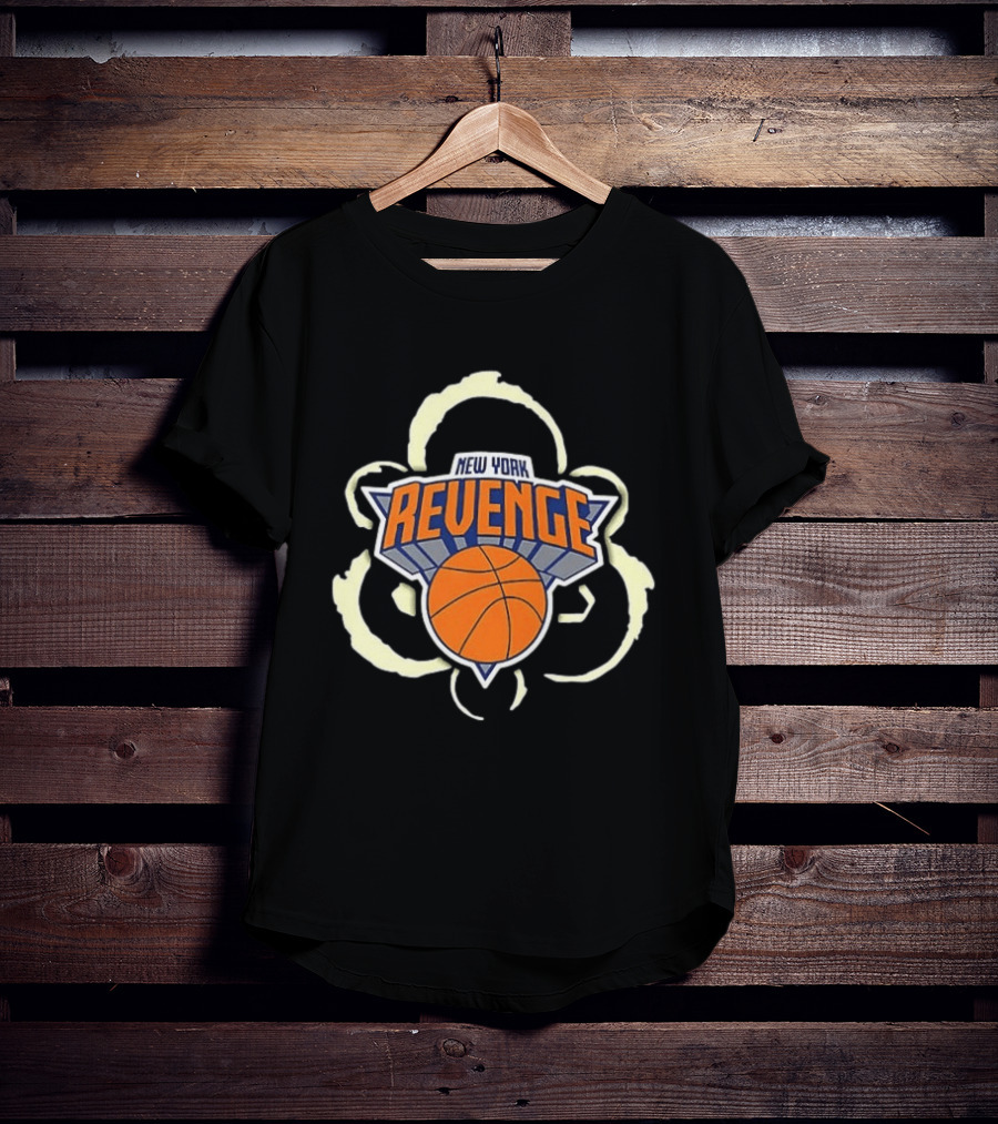 New York Knicks Patrick 33 Revenge Basketball Team 2 Sided T-Shirt
