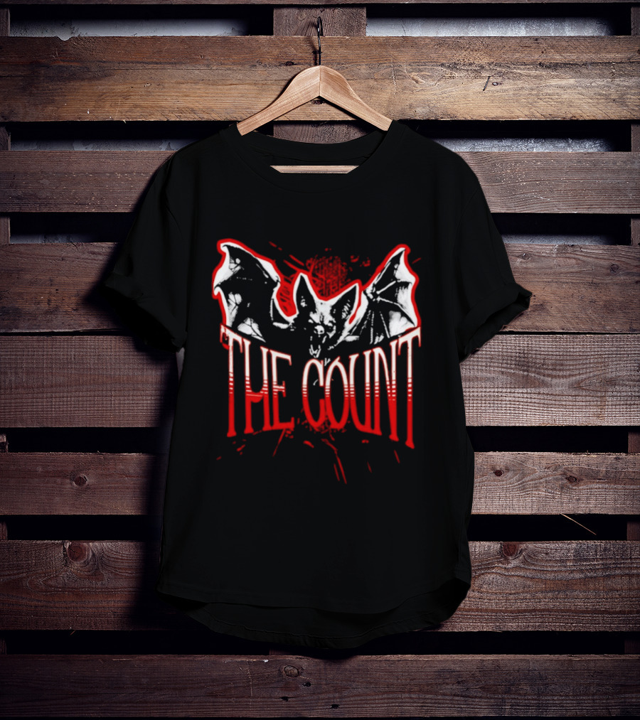 The Count Bat Illustration Sebastian Silvera T-Shirt