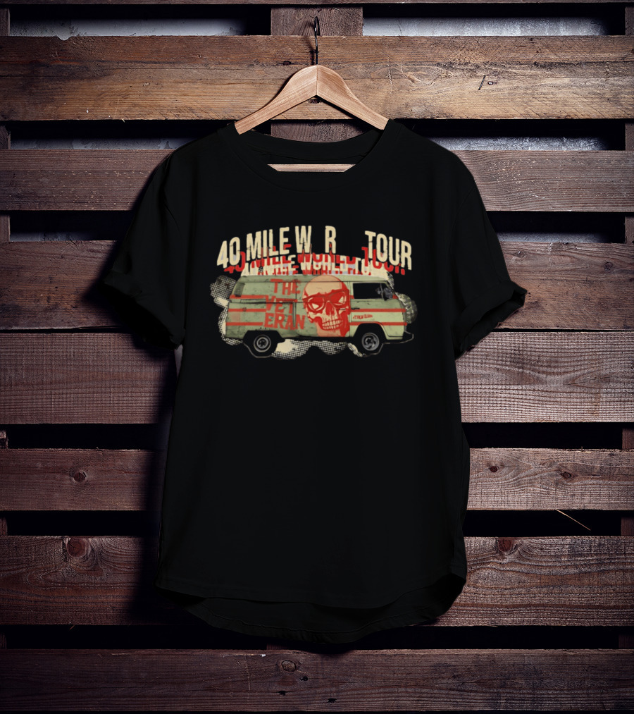 The Veteran Jack Vaughn 40 Mile Tour T-Shirt
