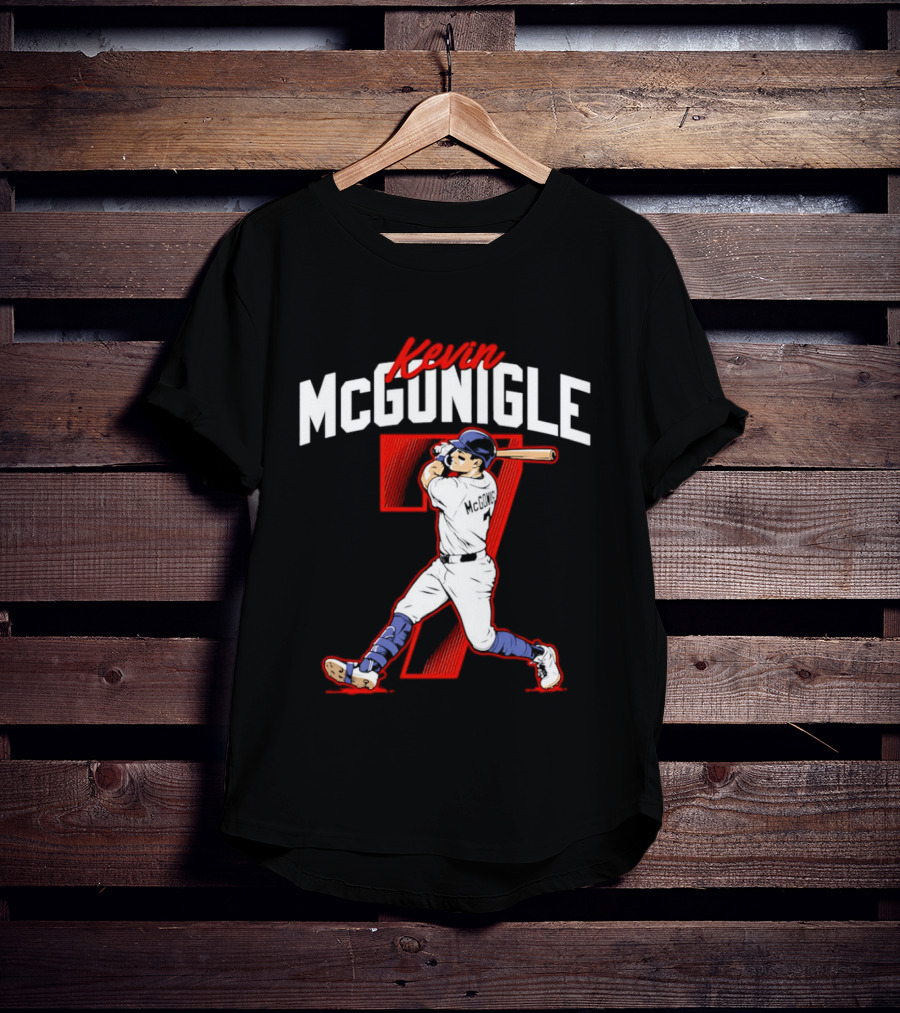 Kevin McGonigle Detroit Tigers Baseball Player Number 7 T-Shirt