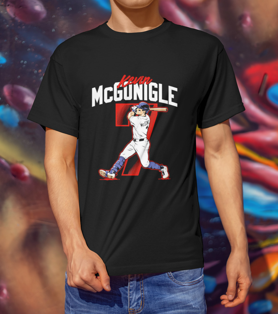Kevin McGonigle Detroit Tigers Baseball Player Number 7 T-Shirt