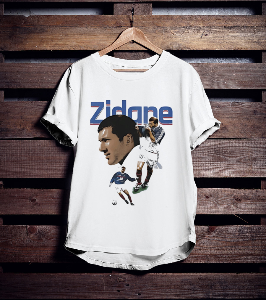 Zidane Calcio Miz Football Legend T-Shirt