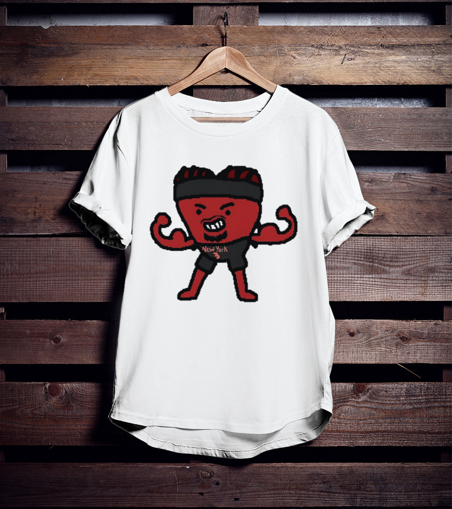 Josh Hart New York Knicks Heart NBA Paint T-Shirt