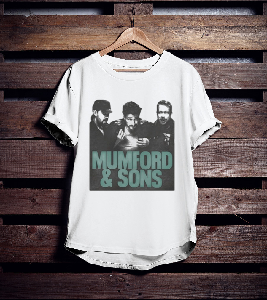 Mumford And Sons Bone Photo Prizefighter North America Tour 2026 T-Shirt