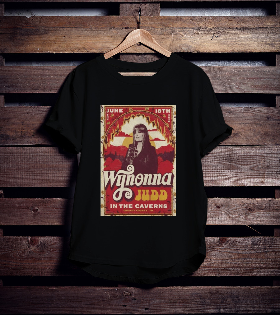 Wynonna Judd June 18 2026 The Caverns Grundy County TN T-Shirt