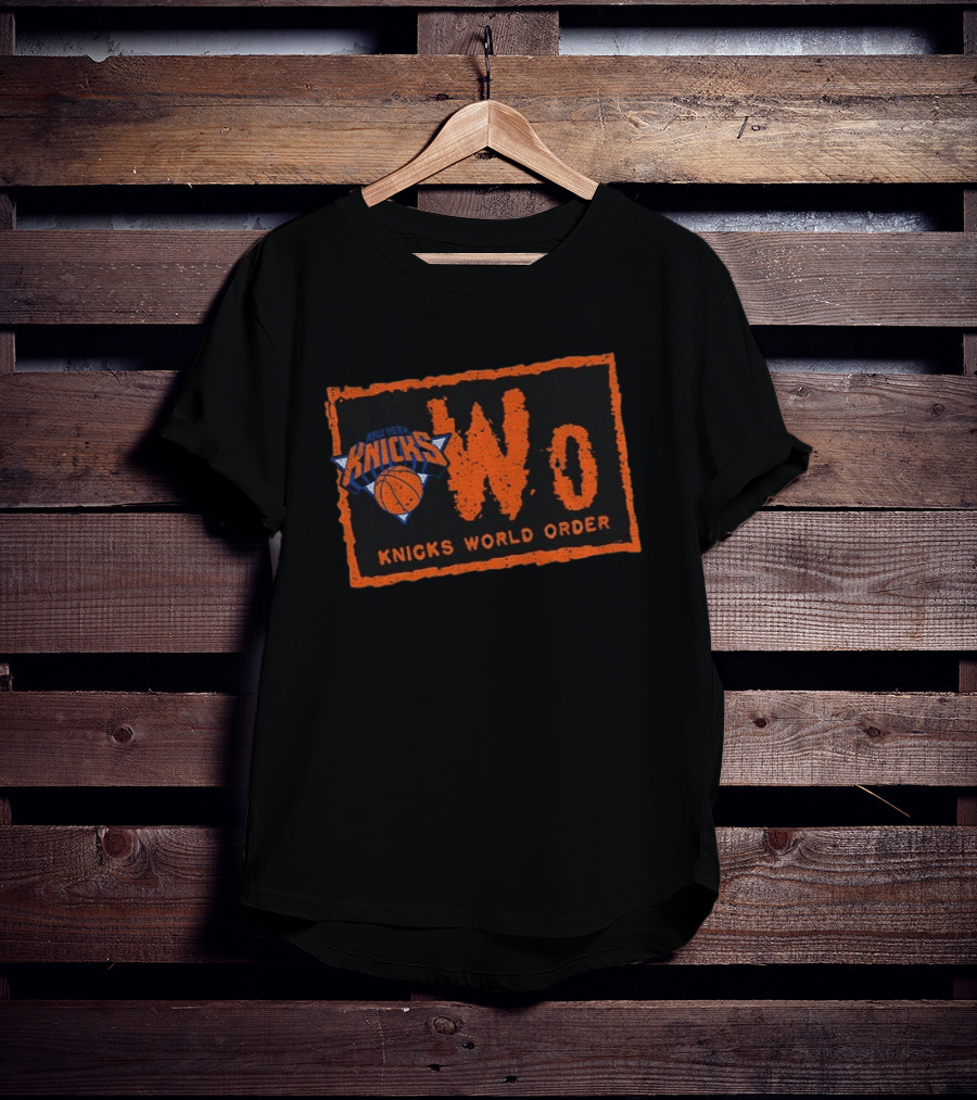 NWO Knicks World Order New York Basketball T-Shirt