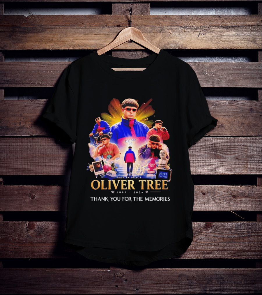 Oliver Tree Rest In Peace 1993 2026 Thank You For The Memories Be Yourself Alien Boy Hurt Feel Good T-Shirt
