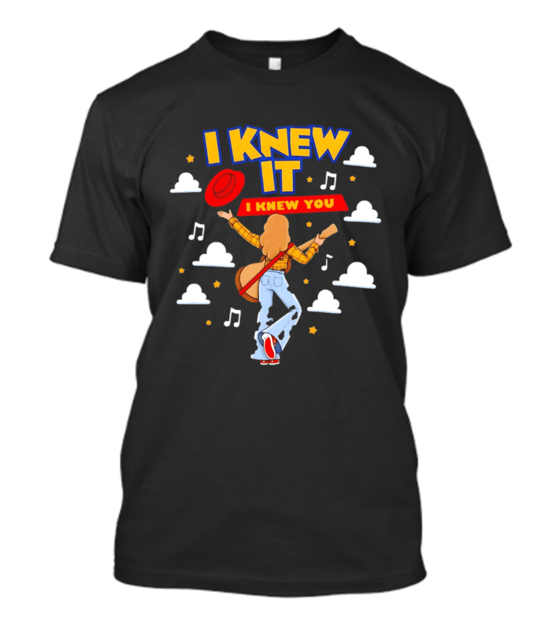 I Knew It I Knew You Toy Story Woody Mashup T-Shirt