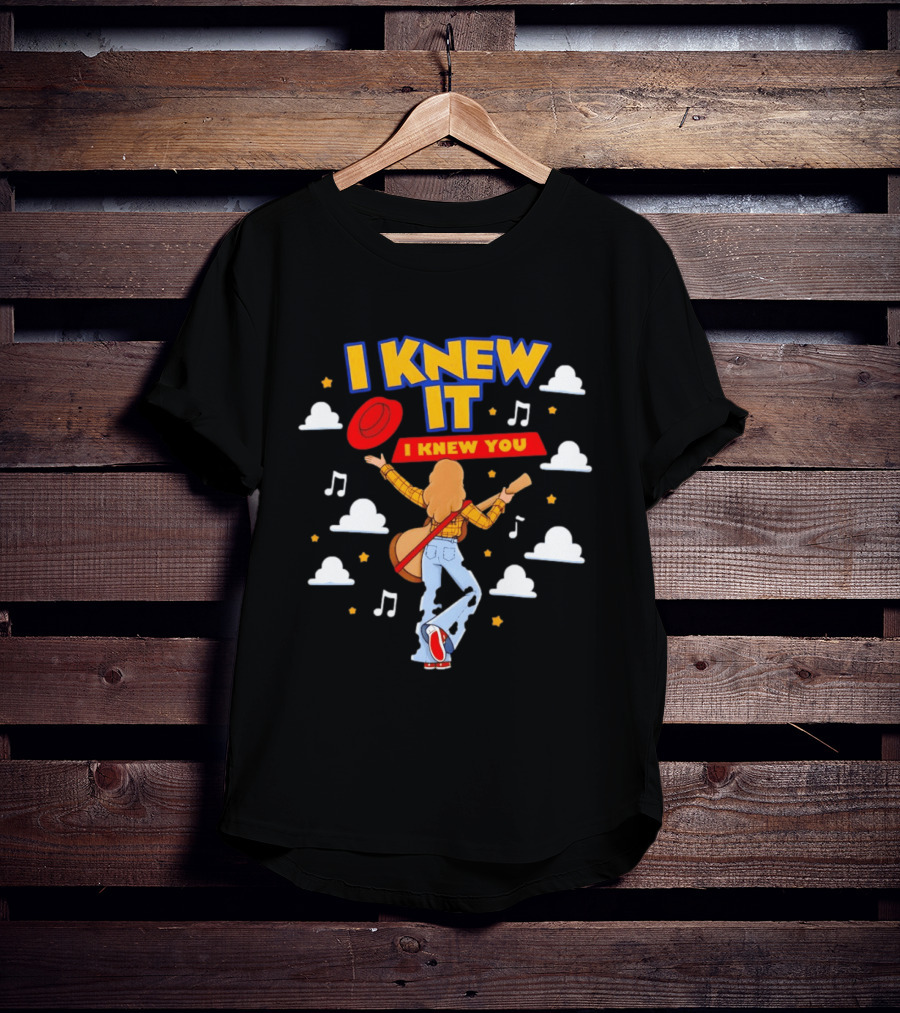 I Knew It I Knew You Toy Story Woody Mashup T-Shirt