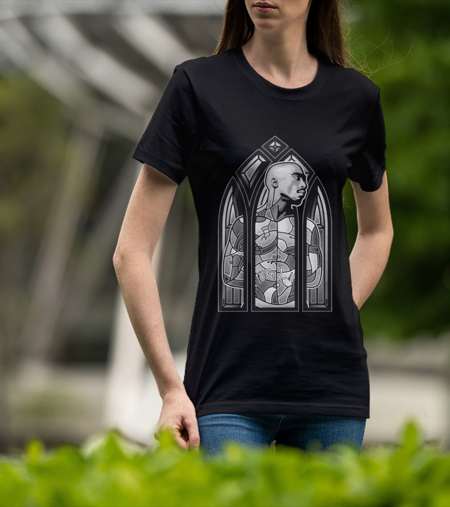 Tupac Shakur Thug Life Stained Glass Window 2Pac T-Shirt