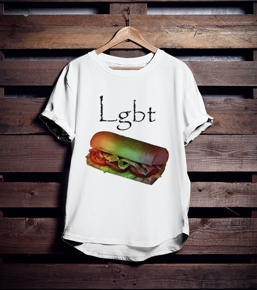 LGBT BLT Sandwich Rainbow Sub T-Shirt