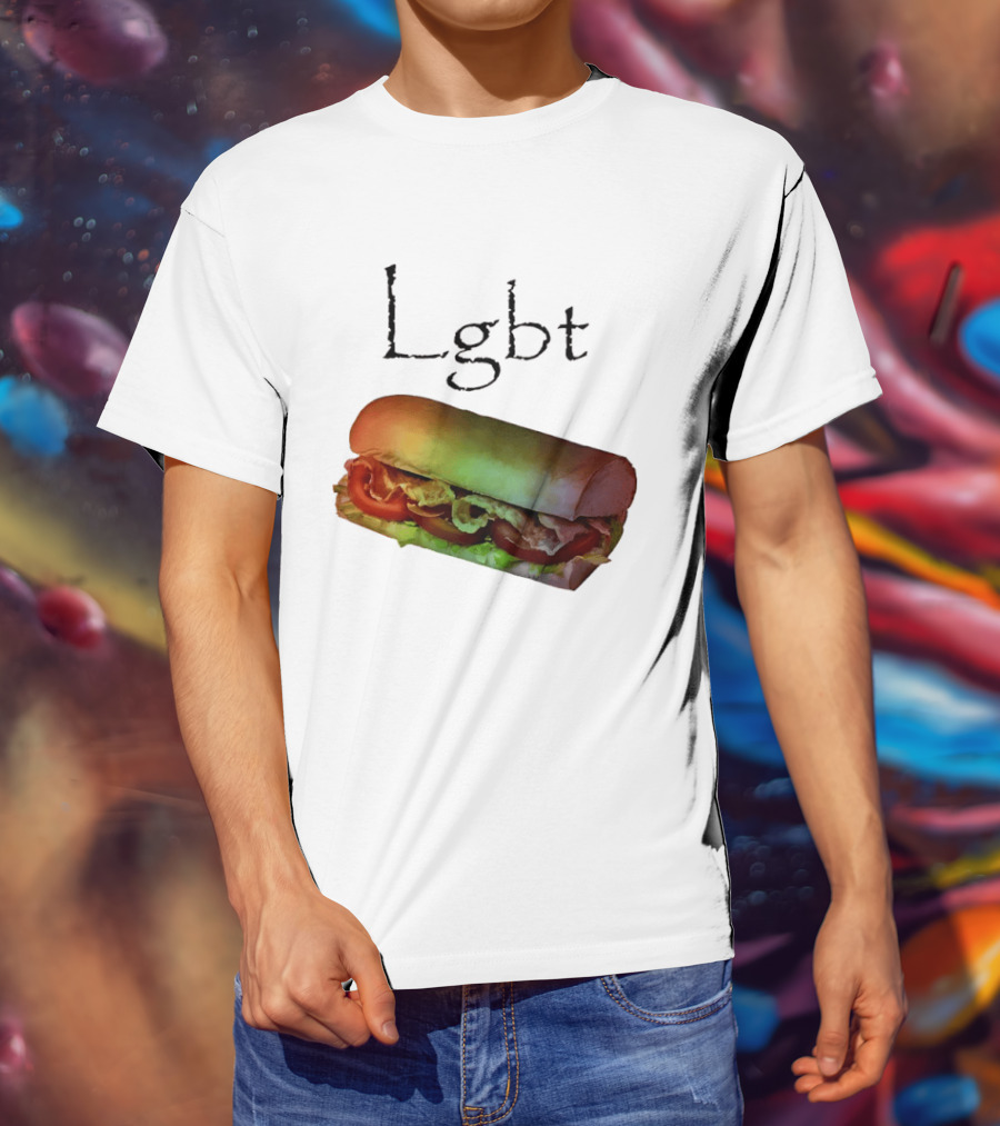 LGBT BLT Sandwich Rainbow Sub T-Shirt