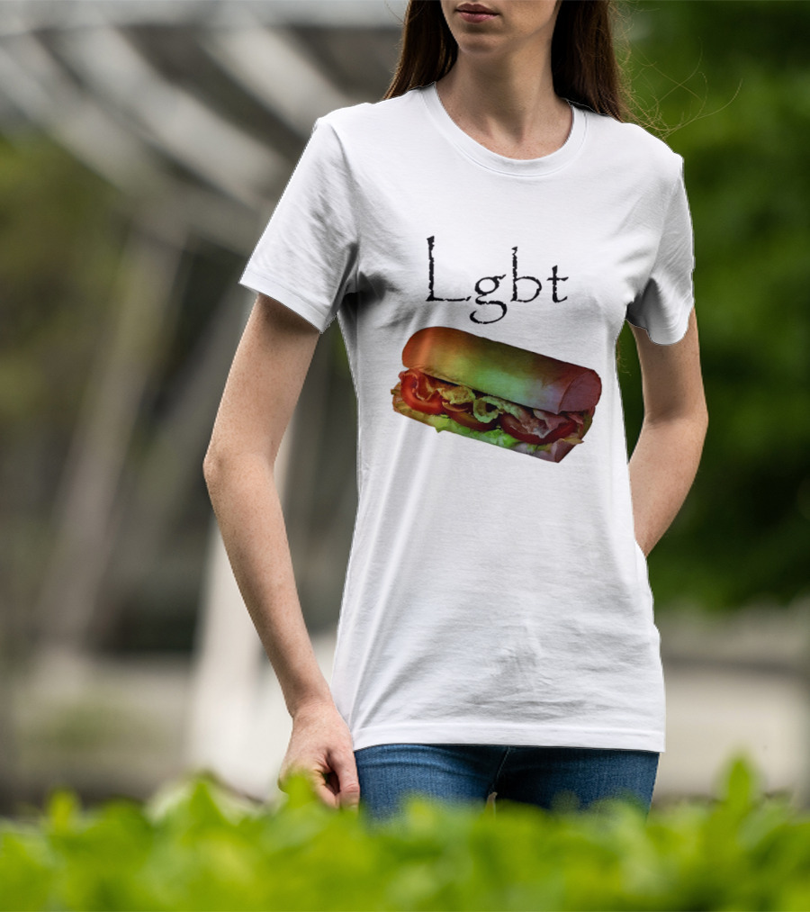 LGBT BLT Sandwich Rainbow Sub T-Shirt