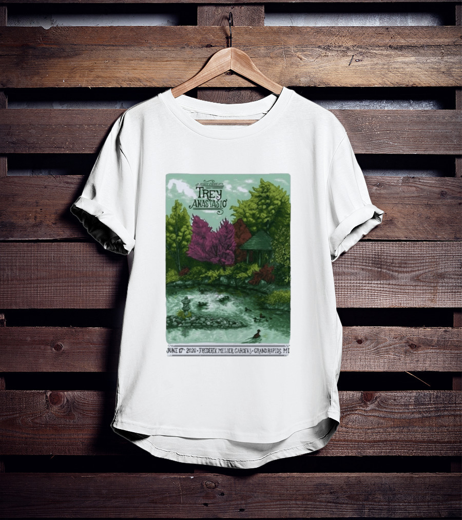 Trey Anastasio June 17 2026 Frederik Meijer Gardens Grand Rapids MI T-Shirt