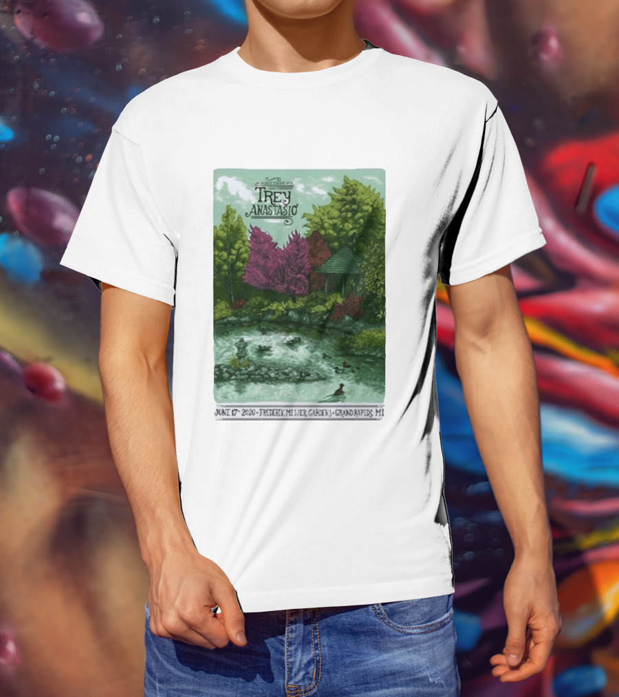 Trey Anastasio June 17 2026 Frederik Meijer Gardens Grand Rapids MI T-Shirt