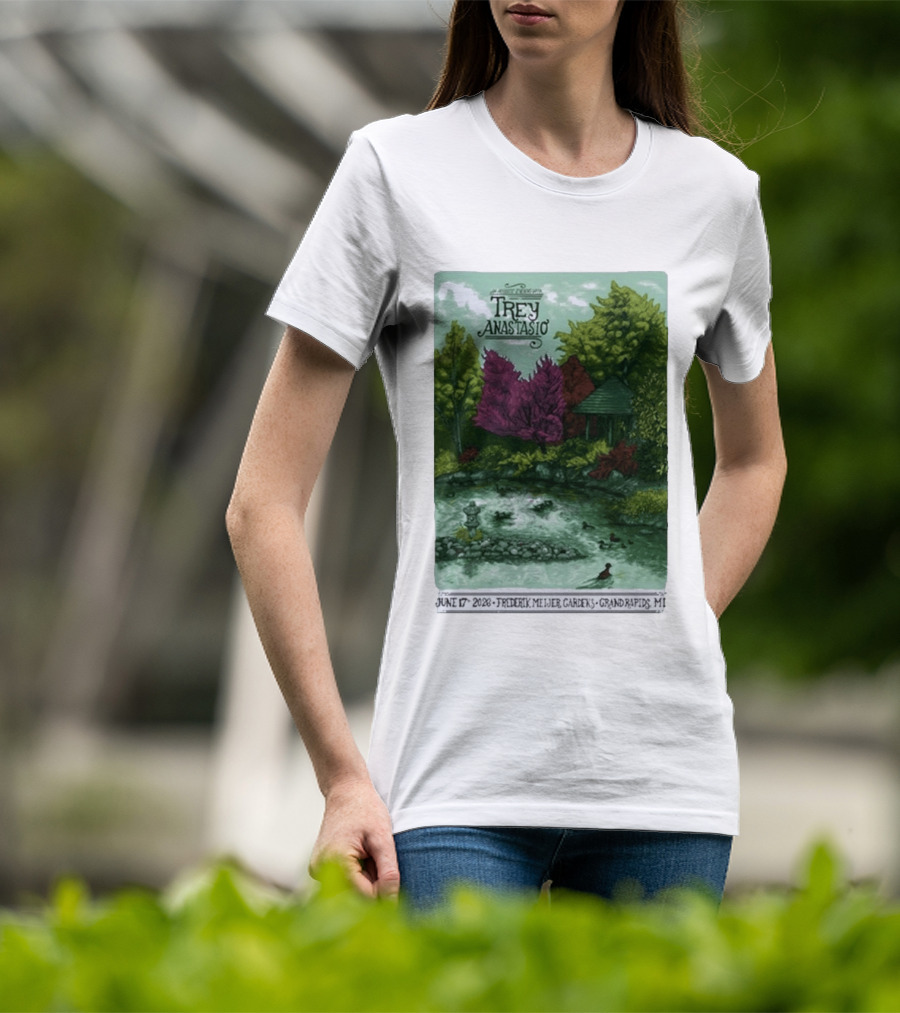 Trey Anastasio June 17 2026 Frederik Meijer Gardens Grand Rapids MI T-Shirt