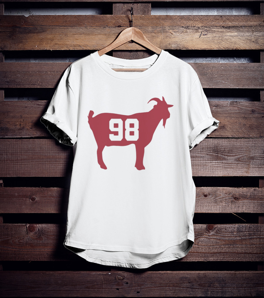 98 Goat Jordy Frahm Nebraska Football T-Shirt
