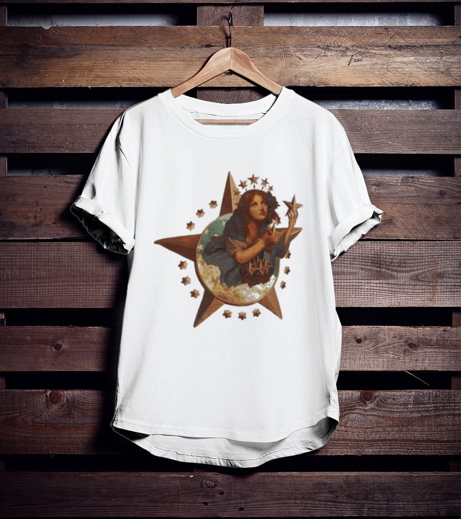 A Ma Maniere Alchemist Star Girl Celestial Starburst T-Shirt