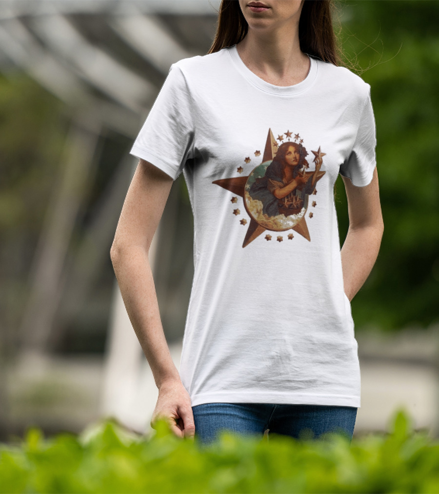 A Ma Maniere Alchemist Star Girl Celestial Starburst T-Shirt