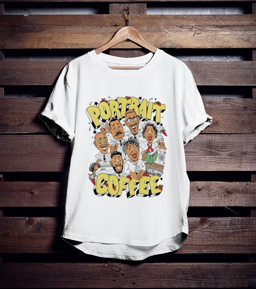 Martin Luther King Jr Civil Rights Leaders Portrait Coffee T-Shirt