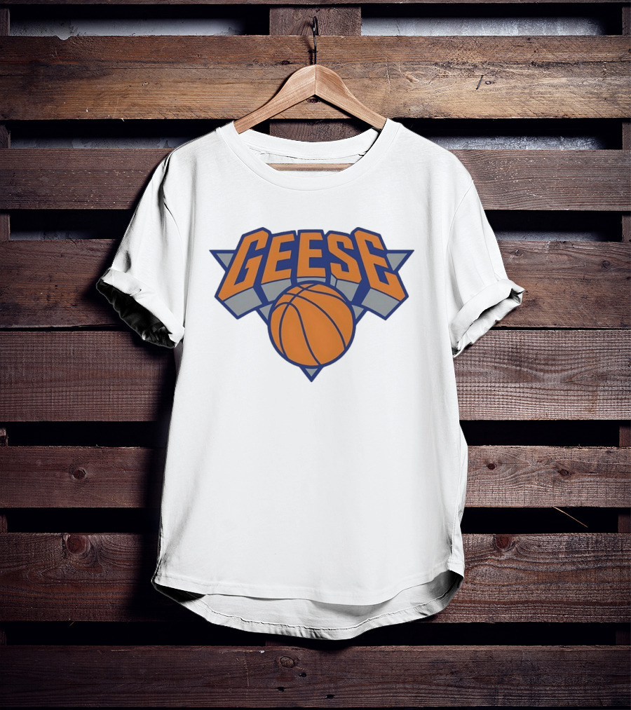 Geese Basketball New York Knicks T-Shirt