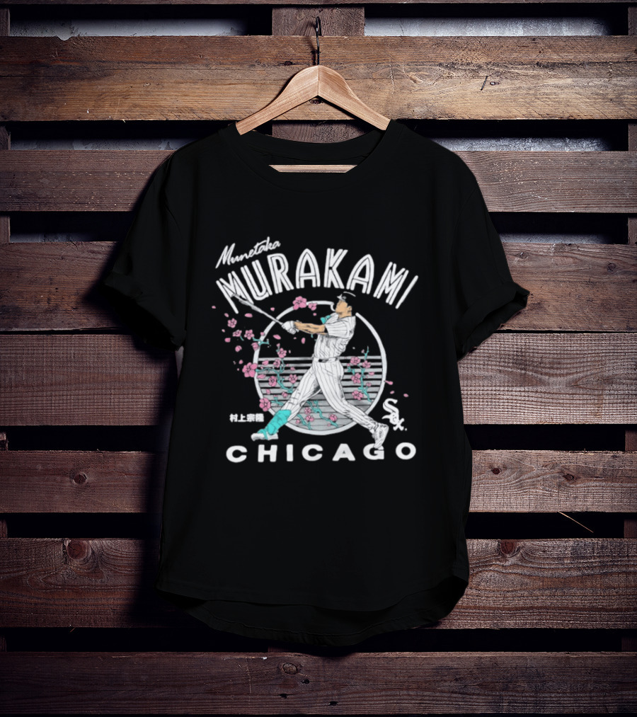 Munetaka Murakami Chicago White Sox Slugger Swing Blossom T-Shirt