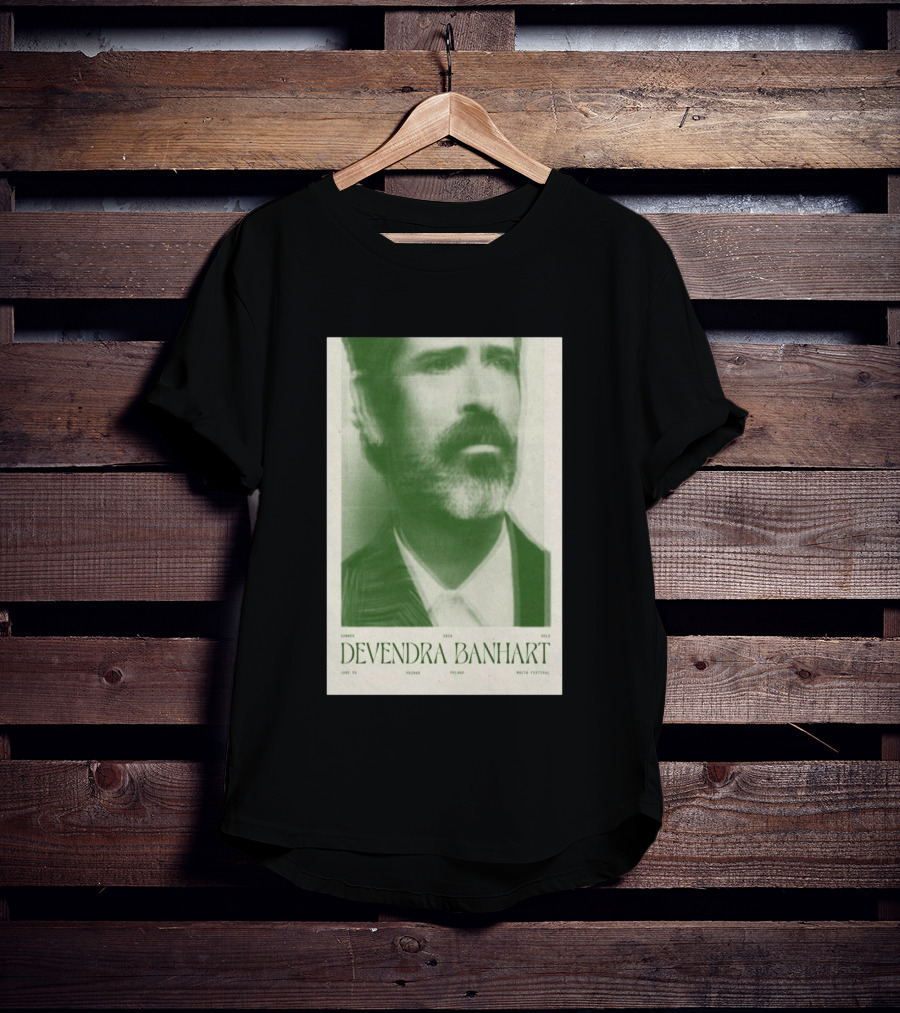 Summer 2026 Devendra Banhart Poznań Poland Malta Festival June 25 T-Shirt
