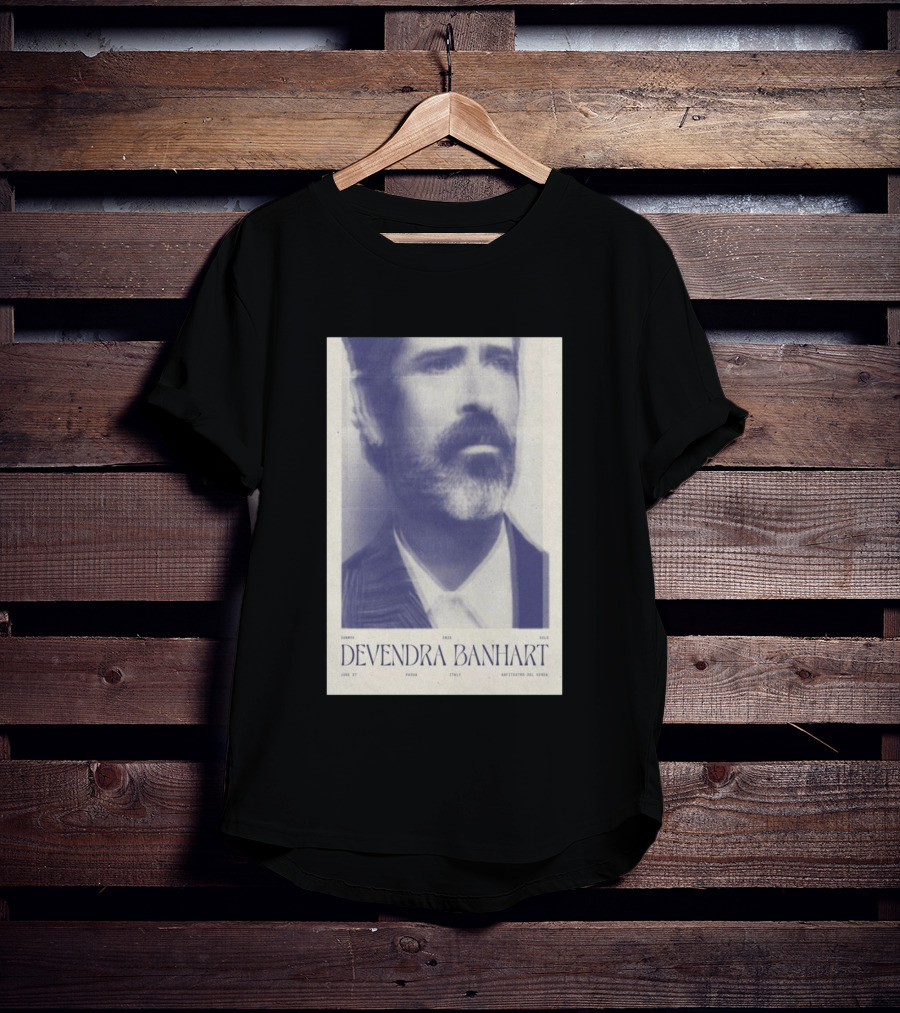 Devendra Banhart Anfiteatro Del Venda Padua Italy June 27 2026 T-Shirt